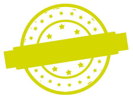 Rubber stamp with no text inside, vector illustrationのイラスト素材