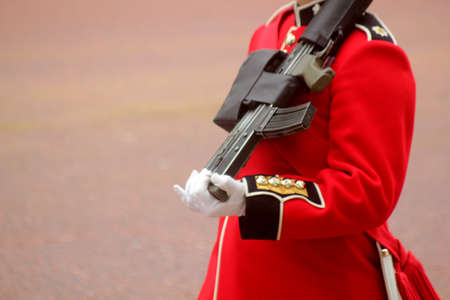 Guardsman in The Mall