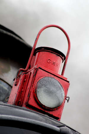 Abstract Steam Train Scene Englandの写真素材