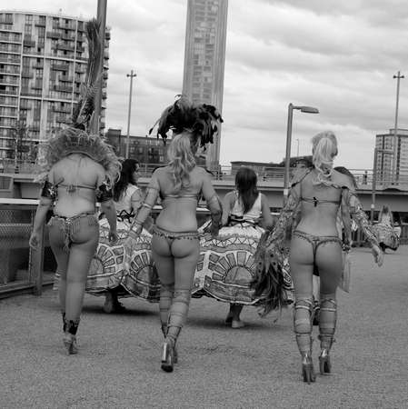 Abstract Carnival Sceneのeditorial素材