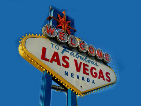 Las Vegas sign Nevadaのeditorial素材