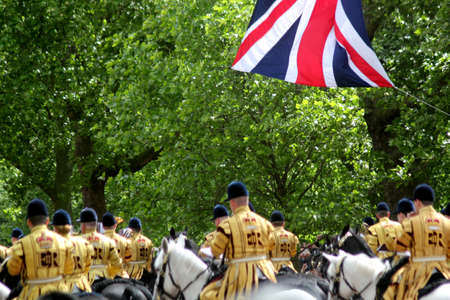 Trooping of The Colour London Englandのeditorial素材