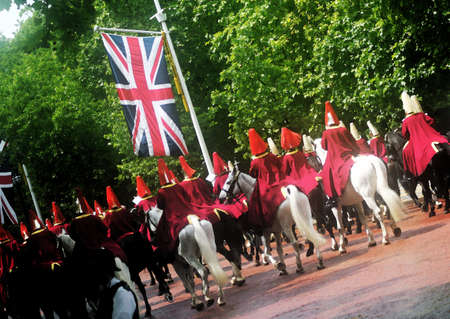 Trooping of The Colour London Englandのeditorial素材