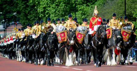 Trooping of The Colour London Englandのeditorial素材