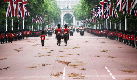 Trooping of The Colour London Englandのeditorial素材