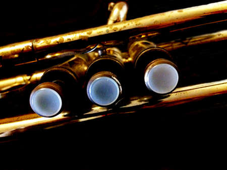 Abstract Trumpet Sceneの写真素材