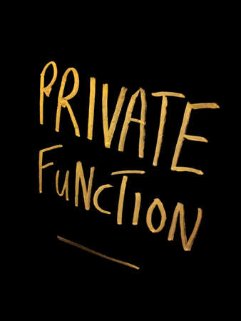 Private Function Scene