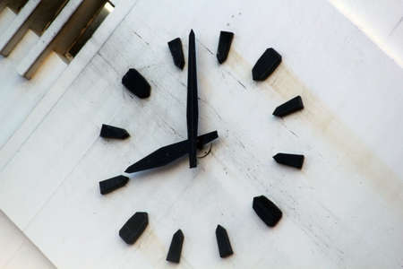 Surbiton Train Station Clock Kingston Upon Thames Surrey London Englandの写真素材