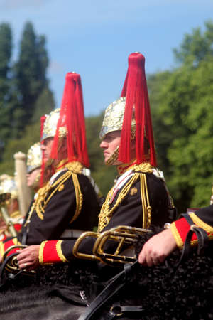 The Household Cavalry Band London Englandのeditorial素材
