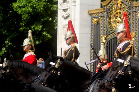 The Household Cavalry Band London Englandのeditorial素材