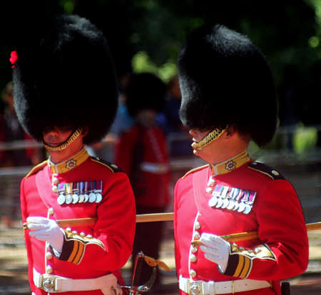 Trooping The Colour London Englandのeditorial素材