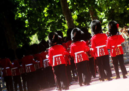 Trooping The Colour London Englandのeditorial素材