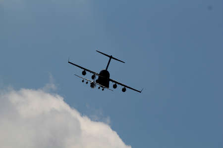 London England 17th June 2017  Flypast over Buckingham Palace