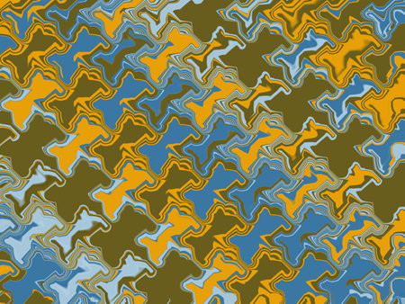 abstract background with blue, yellow and brown colors. vector illustration