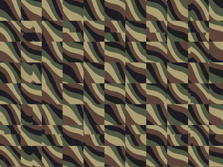 Seamless geometric pattern. Camouflage background illustration.の写真素材
