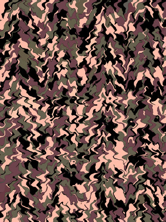 Camouflage pattern. Seamless texture. Vector illustration.の写真素材