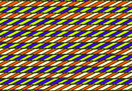 Seamless Repeatable Abstract Geometric Pattern of Colorful Stripes
