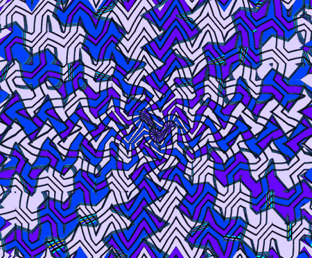 Seamless abstract pattern in blue and purple colors.