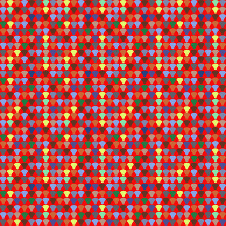 Seamless geometric pattern. Mosaic of light bulbs 
background.
