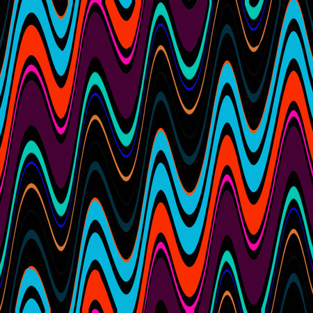 Seamless wavy pattern. Abstract background with wavy lines.