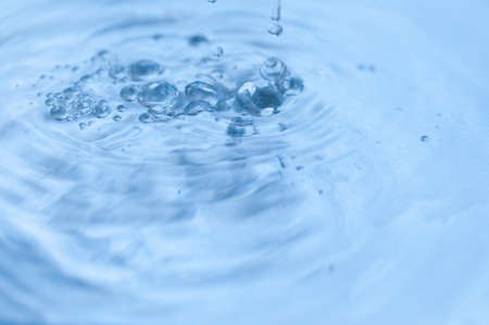 beautiful macro of waterの写真素材