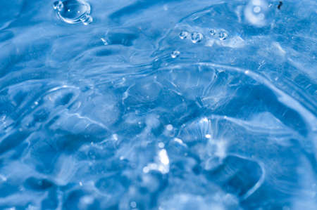 beautiful macro background of water