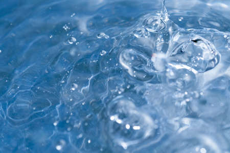 beautiful macro background of waterの写真素材