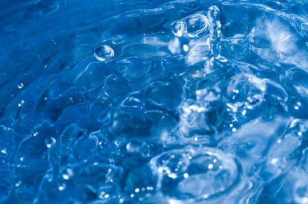 beautiful macro background of waterの写真素材