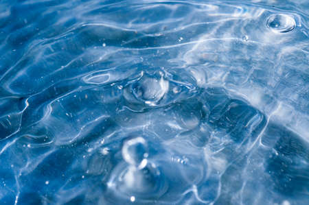 beautiful macro background of waterの写真素材