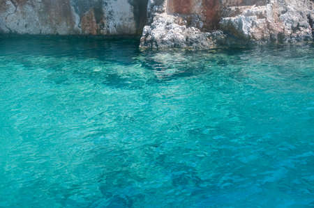 beautiful sea in Turkey in a sunny dayの写真素材