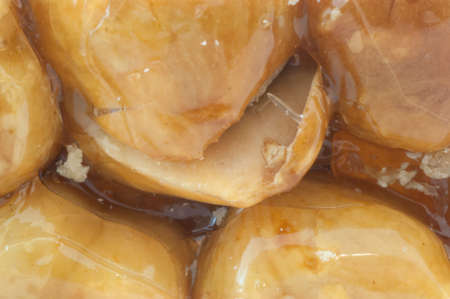 beautiful macoro of crunchy hazelnuts