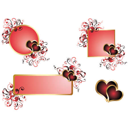 love banner. vectorのイラスト素材