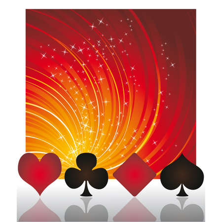 Casino Poker background  のイラスト素材