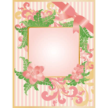 Wedding greeting cardのイラスト素材