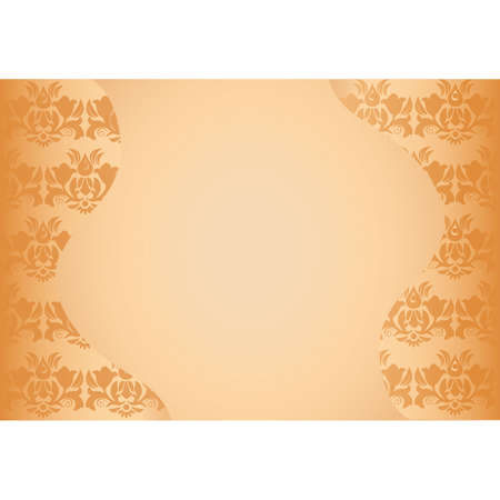 Wallpaper with Seamless patternのイラスト素材