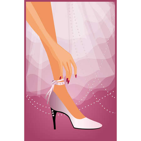 Wedding card のイラスト素材