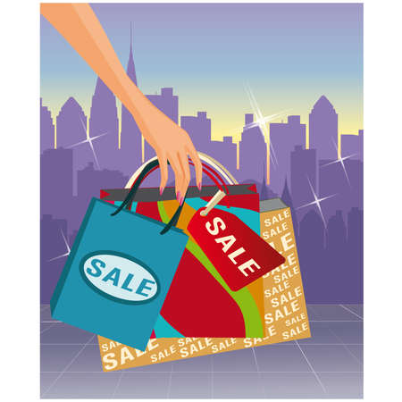 Shopping card のイラスト素材