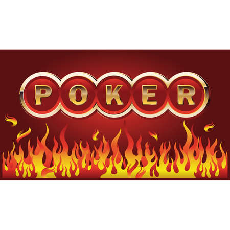 Poker bannerのイラスト素材