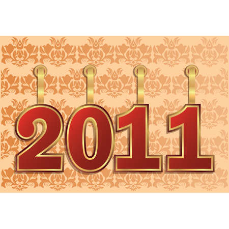 2011 new yearのイラスト素材