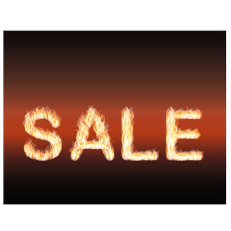 Fire Sale.のイラスト素材