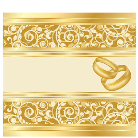 Wedding greeting card, vector illustration のイラスト素材