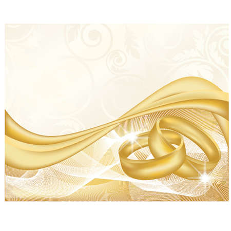 Wedding banner, vector illustration のイラスト素材