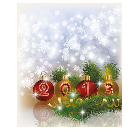 New 2013 Year greeting backgroundのイラスト素材