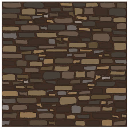 Old rock stone texture, vector illustrationのイラスト素材