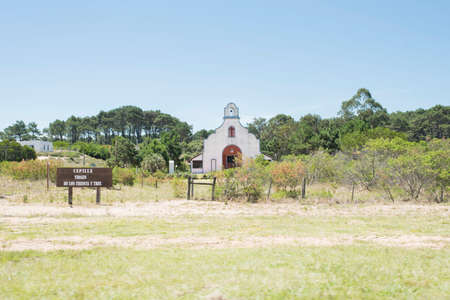 Our Lady of the Thirty-Three Catholic Chapel, on the Interbalnearia Route, in Maldonado, Uruguay