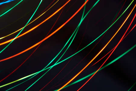 Abstract multicolor light lines background, elegant colorful design