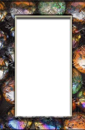 Digital art work from marbles for designersの写真素材