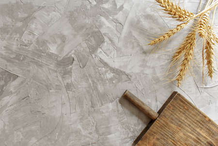 Kitchen Cloth on wood Close Up