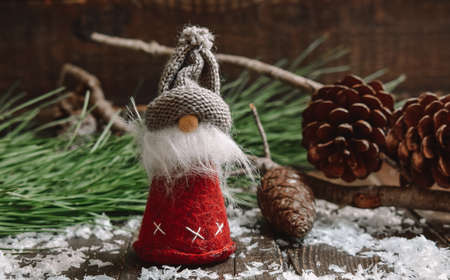 Christmas Ornaments Backgroundの写真素材