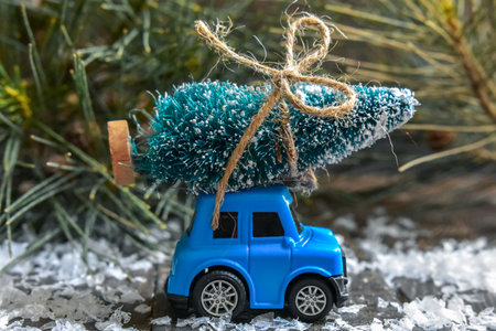 Christmas Ornaments Backgroundの写真素材